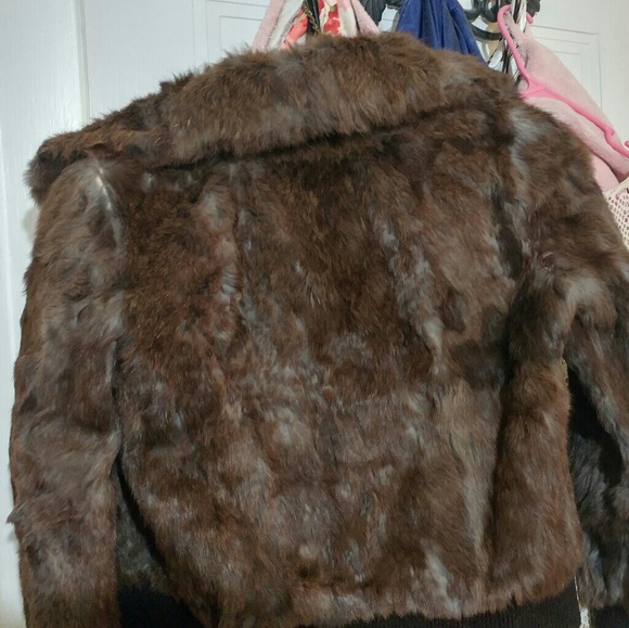 Authentic Rabbit Fur Coat - Picture 4 of 6